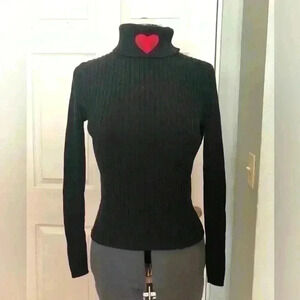 EXPRESS WORLDBRAND BLACK TURTLE NECK LARGE